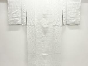 鱗に鈴模様織出し単衣長襦袢